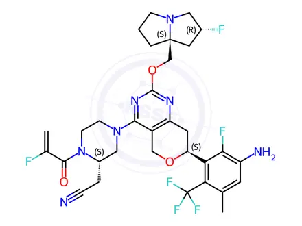 Chemical structure of Elisrasib