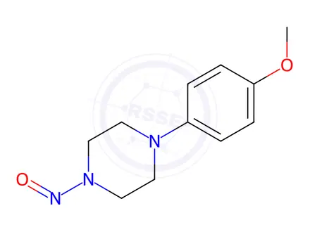 Chemical structure of N-Nitroso Itraconazole Impurity 4