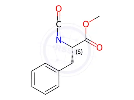 Chemical structure of Methyl (S)-2-Isocyanato-3-phenylpropionate
