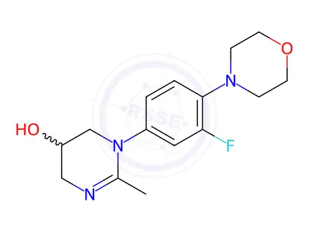 Chemical structure of Linezolid Impurity 175
