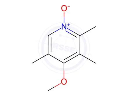 Chemical structure of Omeprazole Impurity 161