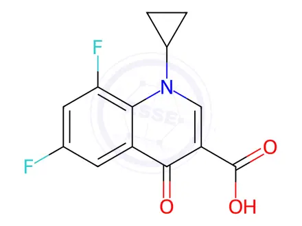 Chemical structure of Sparfloxacin Impurity 17