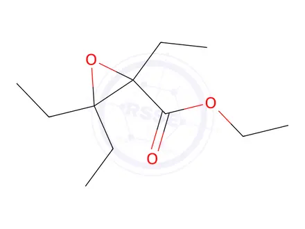 Chemical structure of Ethyl 2,3,3-triethyloxirane-2-carboxylate