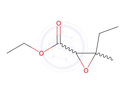 Chemical structure of ethyl 2,3-anhydro-4,5-dideoxy-3-C-methylpentonate