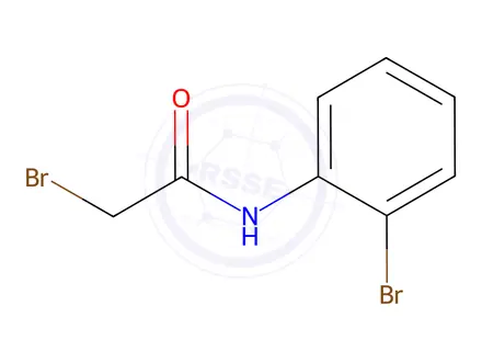 Chemical structure of 2-Bromo-N-(2-bromophenyl)acetamide