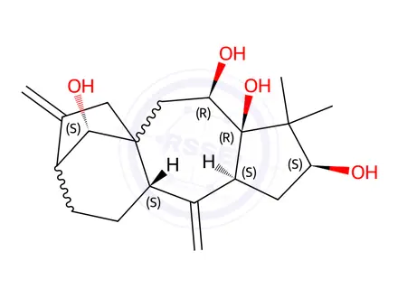 Chemical structure of grayanotoxin VIII