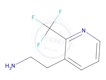 Chemical structure of 2-(2-Trifluoromethyl-pyridin-3-yl)-ethylamine