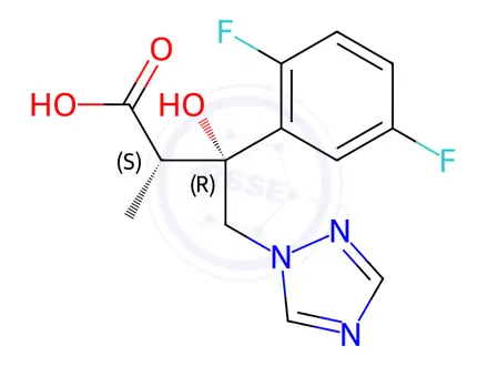 Chemical structure of Isavuconazole Impurity 272