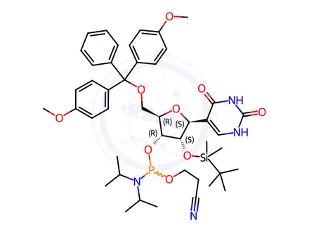 Chemical structure of Phosphoramidites Impurity 90