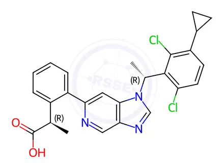 Chemical structure of LSN 3318839