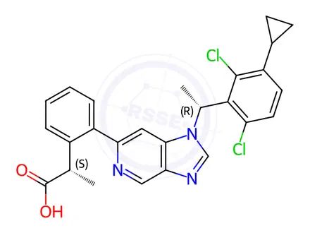 Chemical structure of LSN 3318839 Impurity 1