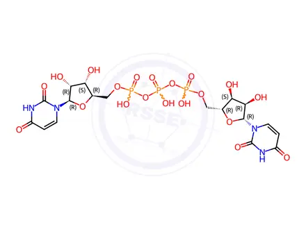 Chemical structure of Diquafosol Impurity 2