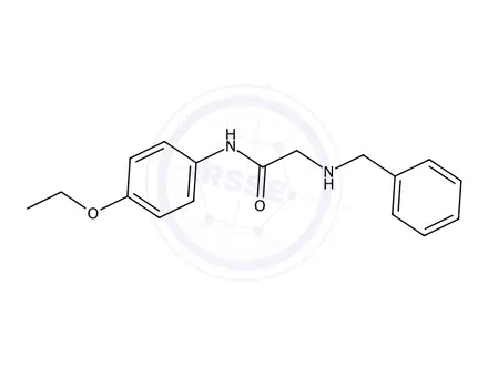 Chemical structure of 2-(Benzylamino)-N-(4-ethoxyphenyl)acetamide