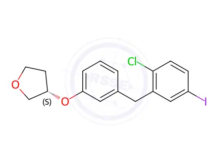 Chemical structure of Empagliflozin Impurity 750