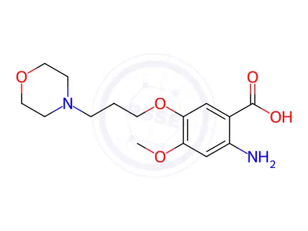 Chemical structure of Gefitinib Impurity 147