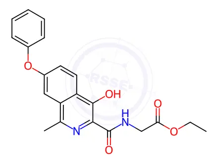 Chemical structure of Roxadustat Impurity 200