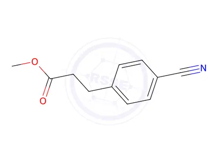 Chemical structure of Methyl 3-(4-cyanophenyl)propanoate