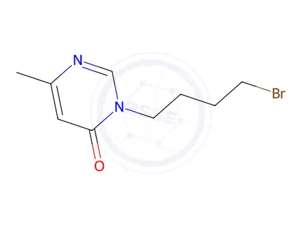 Chemical structure of 3-(4-Bromobutyl)-6-methyl-3,4-dihydropyrimidin-4-one