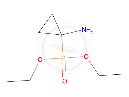 Chemical structure of diethyl (1-aminocyclopropyl)phosphonate