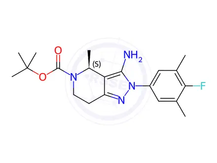 Chemical structure of Orforglipron Impurity 281
