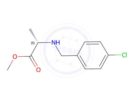 Chemical structure of Methyl (4-chlorobenzyl)-l-alaninate