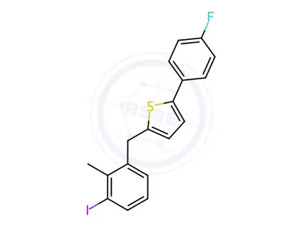 Chemical structure of Canagliflozin Impurity 21