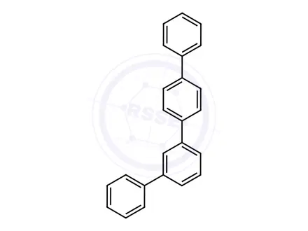 Chemical structure of m,p-Quaterphenyl