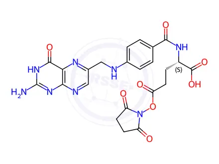 Chemical structure of Folic Acid Impurity 121