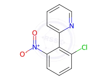 Chemical structure of 2-(2-Chloro-6-nitrophenyl)pyridine