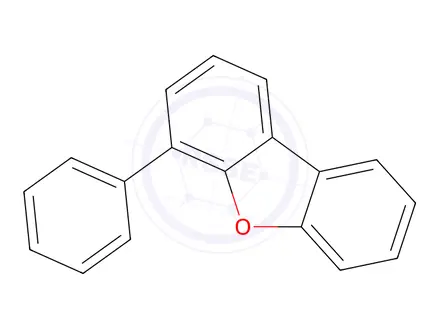 Chemical structure of 4-Phenyldibenzofuran