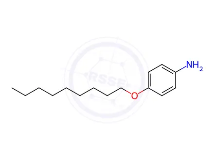 Chemical structure of 4-N-NONYLOXYANILINE