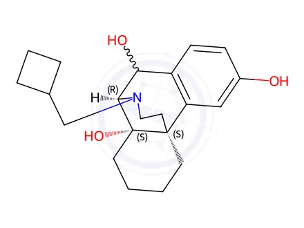 Chemical structure of Butorphanol Impurity 2