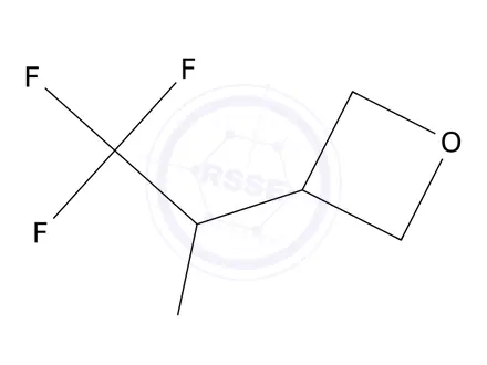 Chemical structure of 2,2,2-Trifluoro-1-(oxetan-3-yl)ethan-1-amine