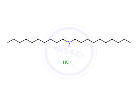 Chemical structure of Didecylamine Hydrochloride