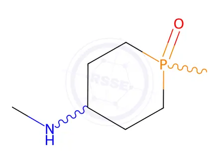 Chemical structure of N,1-Dimethyl-1-oxo-1phosphinan-4-amine