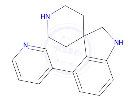 Chemical structure of 4-(Pyridin-3-yl)spiro[indoline-3,4'-piperidine]
