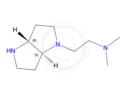 Chemical structure of Rel-2-((3Ar,6As)-Hexahydropyrrolo[3,2-B]Pyrrol-1(2H)-Yl)-N,N-Dimethylethanamine