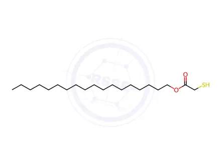 Chemical structure of Octadecyl Thioglycolate