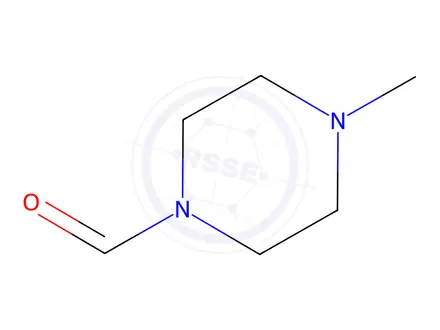 Chemical structure of 4-Methylpiperazine-1-Carbaldehyde
