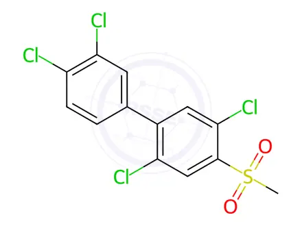 Chemical structure of 4-Methylsulfonyl-2,3