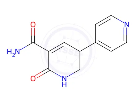 Chemical structure of Amrinone Impurity 1 (Amrinone USP Related Compound A)
