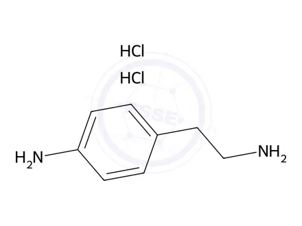 Chemical structure of 2-(4-Aminophenyl)ethylamine Dihydrochloride