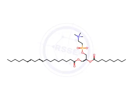 Chemical structure of phosphatidylcholine(Egg yolk)