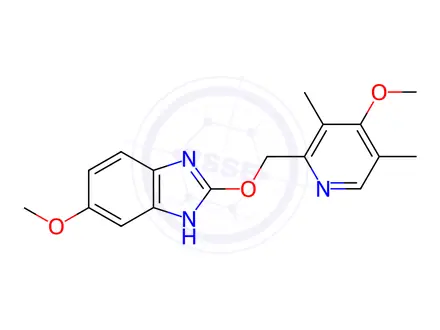 Chemical structure of Omeprazole Impurity 160