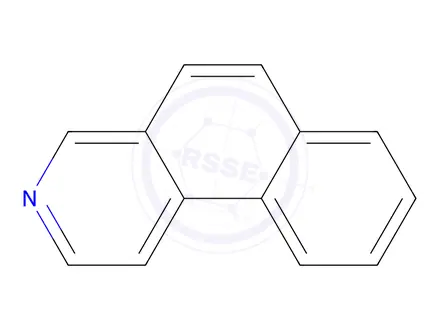 Chemical structure of BENZO(F)ISOQUINOLINE