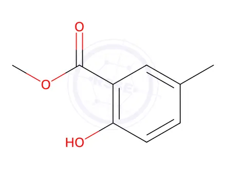 Chemical structure of Methyl 2-Hydroxy-5-methylbenzoate