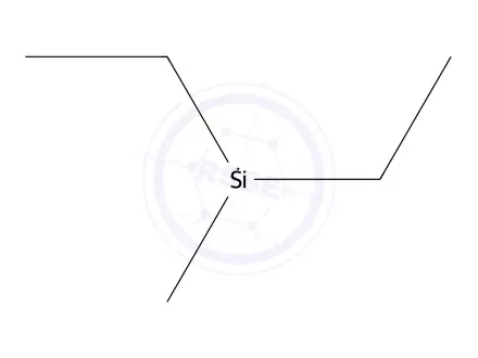 Chemical structure of Diethylmethylsilane