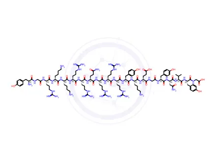 Chemical structure of TAT-GluA2 3Y