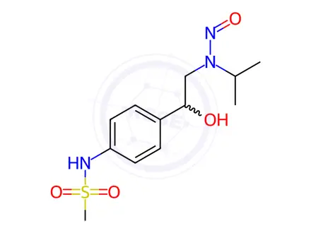 Chemical structure of N-Nitroso Sotalol