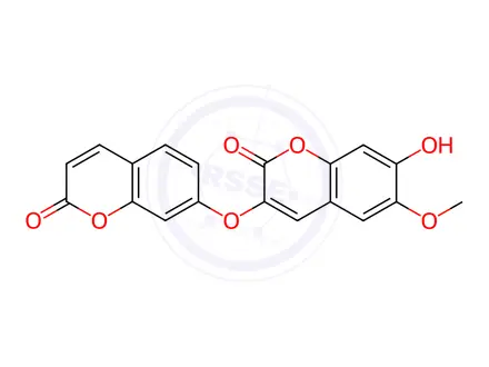 Chemical structure of Daphnoretin